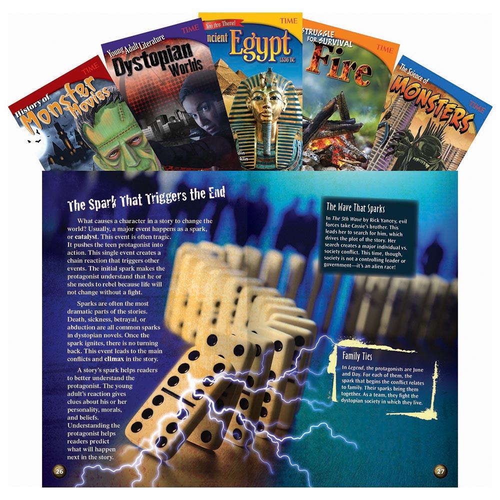 TIME FOR KIDS® Informational Text Readers - Grade 6 - Set 3 5-Book ...