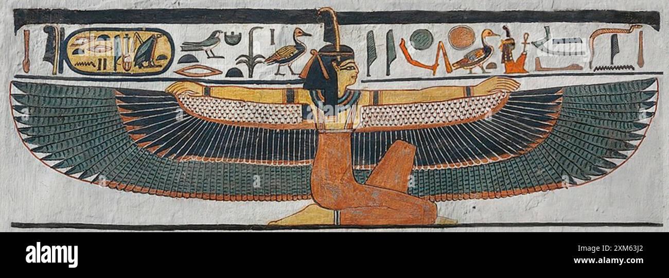 7284. <b>Maat goddess</b> of Truth, justice and the <b>cosmic order</b> in ...